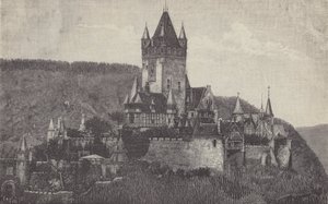 Det keiserlige slott, Cochem, Tyskland av German School