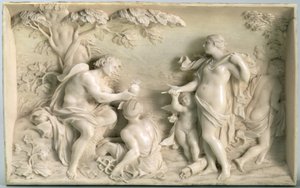 The Judgment of Paris, slutten av 1600-tallet (marmor) av German School
