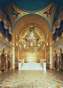 Throne Room fra nord av German School