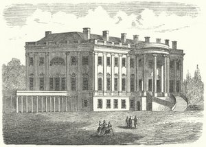Det hvite hus, Washington DC (gravering) av German School