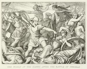 The Woman of the Kimbri etter slaget ved Vercelli