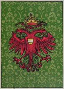 Den tohodede ørnen til Maximilian I (1459-1519) av German School