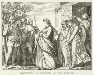 Thusnelda, en fange av romerne av German School