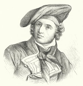 Tomas de Zumalacarregui , baskisk spansk karlistgeneral (gravering) av German School