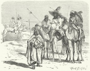 Tuareger (gravering) av German School