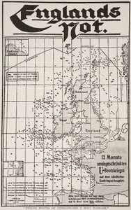 Tolv måneder med ubegrenset U-båtkrigføring, 1917-19 av German School