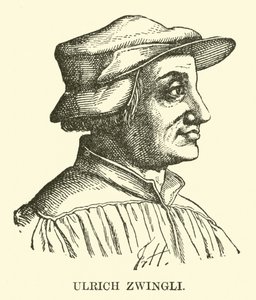 Ulrich Zwingli av German School