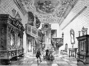 Vestibyle i et borgerhus av German School