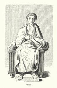 Virgil, romersk poet (gravering) av German School