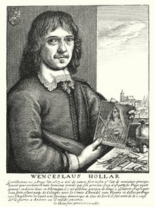 Wenceslaus Hollar , bohemsk tegner, etser og illustratør (gravering) av German School