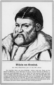 Wilhelm von Grumbach (gravering) av German School