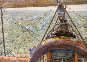 Ypres fra et tysk fly av German School