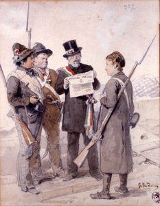 Risorgimento: The Five Days of Milan (Cinque giornate di Milano) (18.–22. mars 1848): dette er en av de første episodene av revolusjonene i 1848 (en del av den første italienske uavhengighetskrigen) som så fremveksten av milaneserne befolkningsopprører mot av Gerolamo Induno