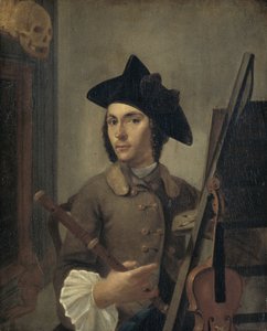 Selvportrett av Gerrit Backhuijzen