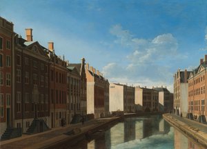 Utsikt over Golden Bend i Herengracht Utsikt over Golden Bend i Herengracht fra øst