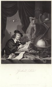 Portrett av Gerrit Dou av Gerrit Dou