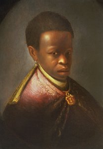 Portrett av en svart hoffmann