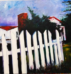 Hjørnehuset (Stakittgjerde nr. 1) av Gerrit Greve