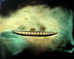 Reise 206, 2017 (akryl på lerret) av Gerrit Greve