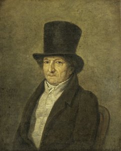 Portrett av Jean Bernard, kunstsamler og maler i Amsterdam