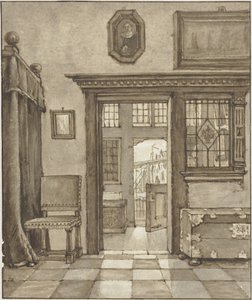 innendørs av Gerrit Lamberts
