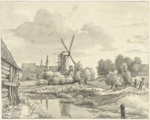 To gutter med en drage på Wal van Haarlem