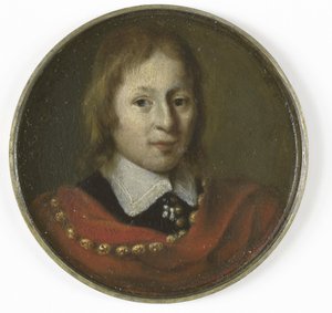 Portrett av en femten år gammel gutt av Gerrit Lundens