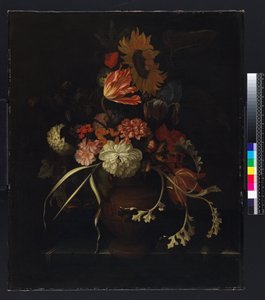 Stilleben av blomster (olje på lerret) av Gerrit Pietersz