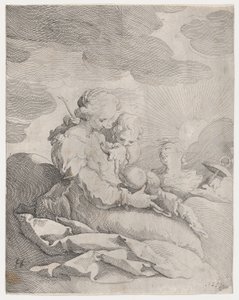 Tro, håp og nestekjærlighet, ca. 1593. av Gerrit Pietersz Sweelink