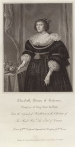 Elizabeth, dronning av Böhmen av Gerrit van Honthorst