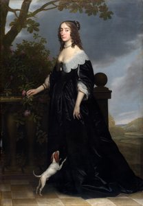 Elizabeth Stuart 1596-1662, dronning av Böhmen, 1642 av Gerrit van Honthorst