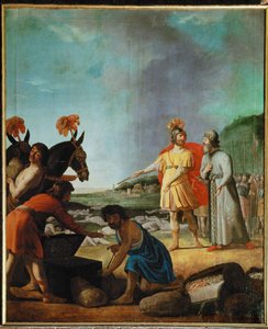 Judas Makkabäus nach seinem Sieg über die syrischen Truppen von Nicator von Gerrit van Honthorst