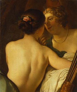 Jupiter i form av Diana som forfører Callisto av Gerrit van Honthorst