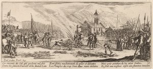 Staven av Gerrit van Schagen after Jacques Callot