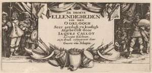 Tittelside av Gerrit van Schagen after Jacques Callot