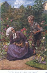 "Hvis du vil, tante, jeg er nevøen din".
