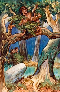 Lenge, lenge, lenge siden Mann i skogen og sumpen