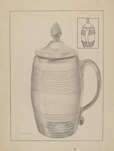 Dekket krus, ca. 1936. av Gertrude Lemberg