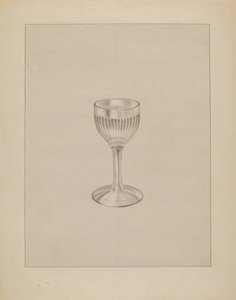 Vinglass, ca. 1936.