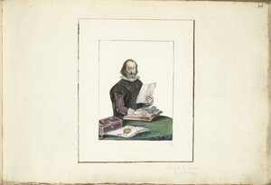 Portrett av greven av Peñeranda av Gesina ter Borch (possibly)