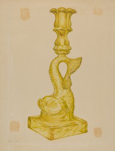 Delfinlysestake, 19351942.
