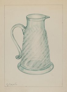 Melassekanne, ca. 1937. av Giacinto Capelli