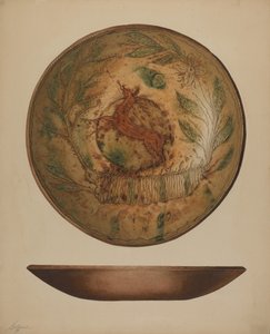 Pa. tysk plate, ca. 1939. av Giacinto Capelli