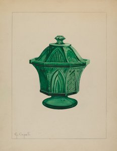 sukkerbolle, ca. 1937. av Giacinto Capelli