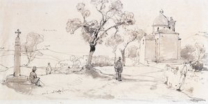 Arolas landskap av Giacinto Gigante