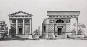 Kirkedesign for Tutomlin-familien av Giacomo Antonio Domenico Quarenghi