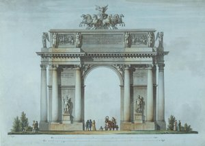 Narva triumfport i St. Petersburg, 1814