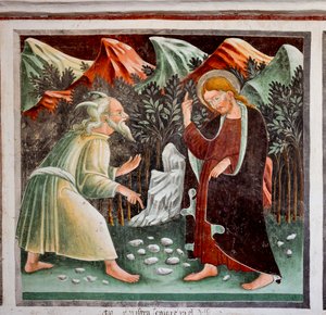 Jesu fristelser, detalj fra Jesu liv