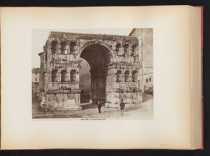 Janusbuen i Roma, Italia Roma. Arco di Giano quadrifronte (tittel på objekt)