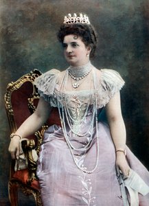 Margherita av Savoy, dronningkonsort av Italia, slutten av 1800-begynnelsen av 1900-tallet